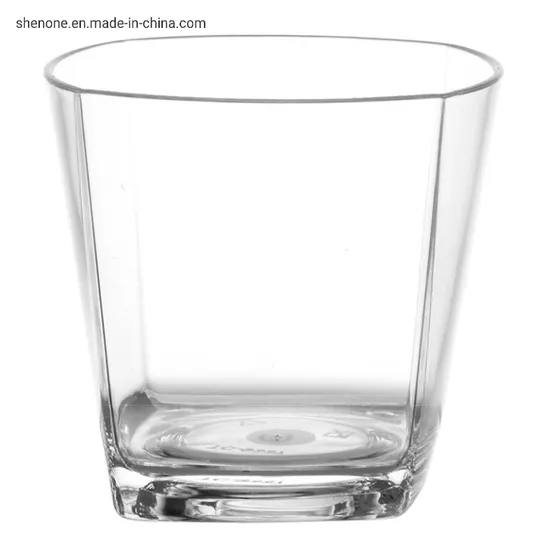 Shenone High Quality Plastic Wine Tumbler Drinkware Wholesale PS Whiskey Cup