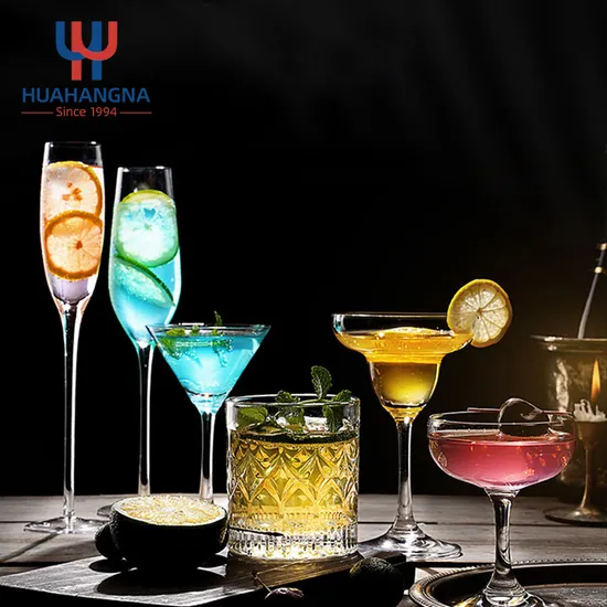 285ml Bar Creative Clear Mushroom Glass Cup Dessert Cup Unique Cocktail Party Glass Drinkware