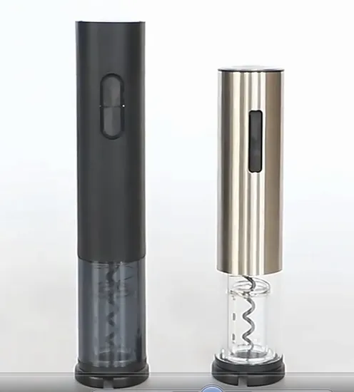 Top Seller Multifunctional Plastic Wine Corkscrew Battery Operated Electric Wine Opener Set with Stand 