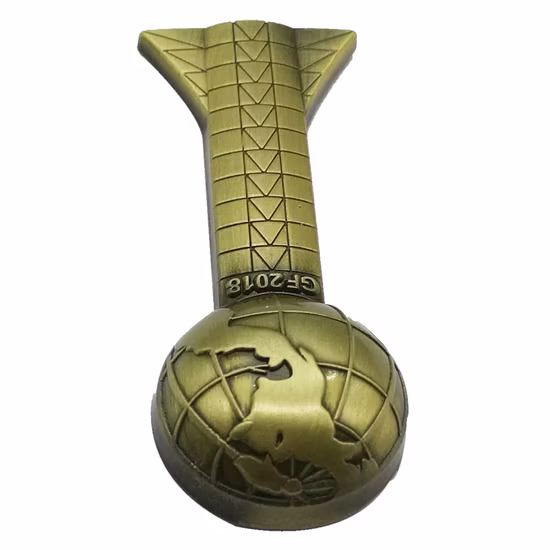 Enamel Custom Clothing Flashing Badge with Fast Production Pin of Honor