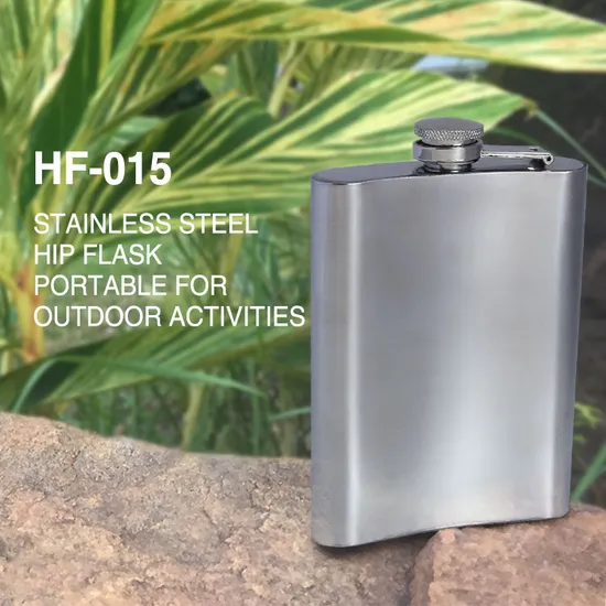 Alcohol Bottle Portable Pocket Wine Pot Stainless Steel Mini Hip Flask 