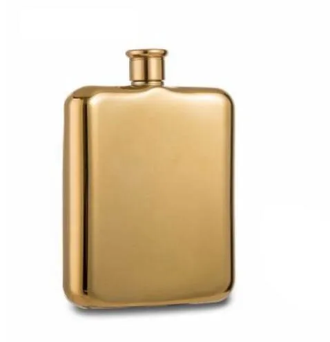 Stainless Steel Multicolor Square Portable Flagon 